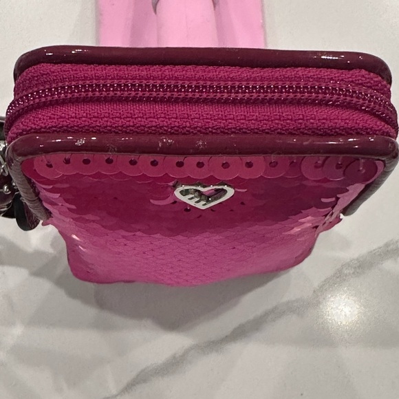 COACH POPPY SWEETHEART WRISTLET NWT - Picture 4 of 9